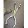 Image 1 : 1 PAIR ALUMINUM ICE TONGS