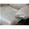 Image 2 : LEATHER TAN SWIVEL CHAIR WITH MATCHING OTTOMAN