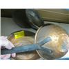 Image 2 : THREE COPPER STRAINERS AND A COPPER LADLE