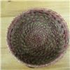 Image 2 : 6" WIDE BY 3" HIGH NATIVE AMERICAN WOVEN BASKET