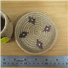 Image 2 : NATIVE AMERICAN WOVEN TEA CUP AND SAUCER