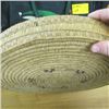 Image 2 : WOVEN NATIVE AMERICAN PLATTER 16" WIDE BY 2 1/4 " TALL