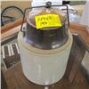 Image 1 : CROCK WITH HANDLE & LID