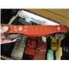 Image 2 : FLAT OF ASST. MODEL TRAIN CARS, ENGINE, ETC.