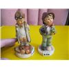 Image 1 : 2 GOEBEL FIGURINES, 1 LOST STOCKING, BOY WITH DOLL