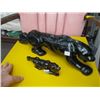 Image 1 : LG. BLACK & 1 SMALL BLACK 1960s PANTHER FIGURINES