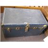 Image 1 : BLUE METAL BOUND TRUNK