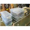 Image 2 : KENMORE ULTRA STITCH SEWING MACHINE WITH 5 PLASTIC CONTAINERS OF SEWING ITEMS