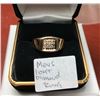 Image 1 : MENS 10K DIAMOND RING SZ 11