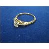 Image 3 : LADIES 14KT SOLITAIRE DIAMOND RING, SZ 7