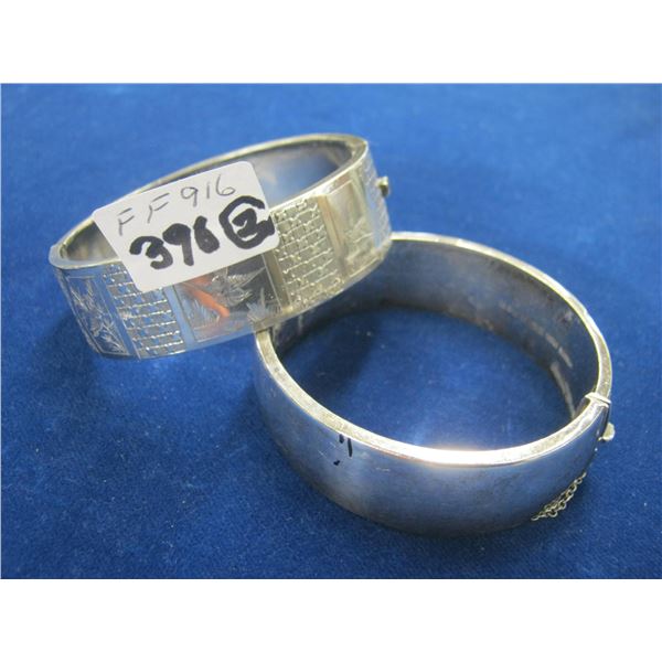 2 BRACELETS MARKED BIRKS STERLING