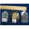 Image 1 : 2 COLORFUL SNUFF BOTTLES & LADIES COMPACT
