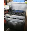 Image 2 : US RANGE 6 BURNER GAS STOVE COMMERCIAL