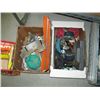 Image 2 : 3 BOXES & BIN OF ASST. ELECTRICAL