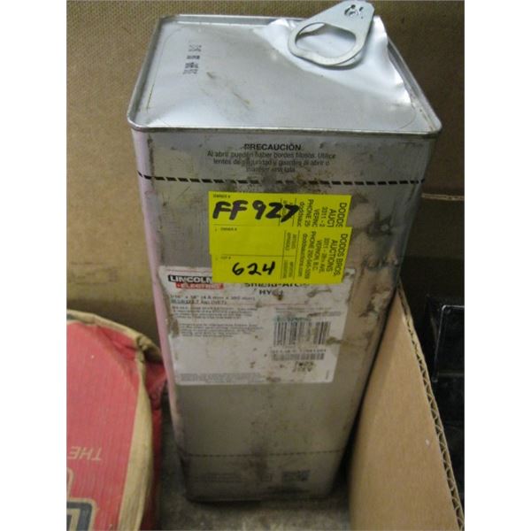 CAN OF LINCOLN WELDING ROD 1/16'X14"