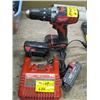 Image 1 : MILWAUKEE 18V CORDLESS DRILL WITH 4 BATTERIES & CHARGER