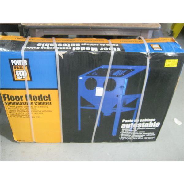 POWERFIST  NEW IN BOX  SANDBLASTING CABINET