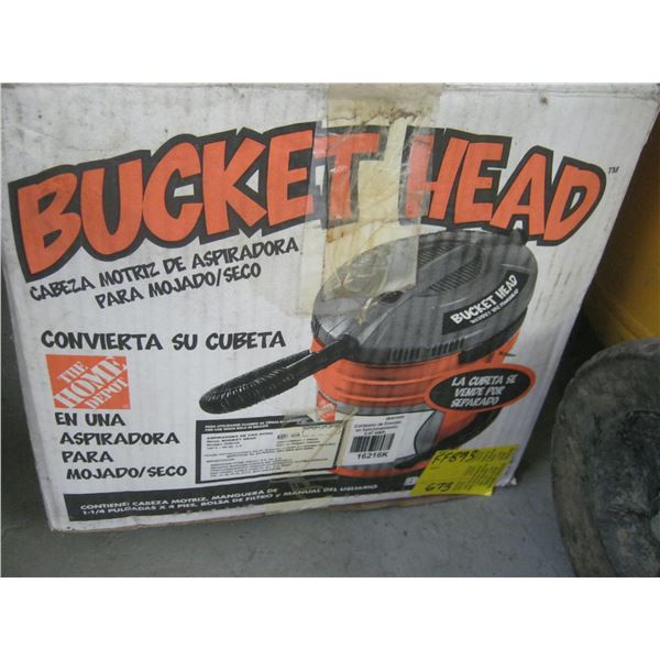 BUCKET HEAD FOR WET/DRY VAC