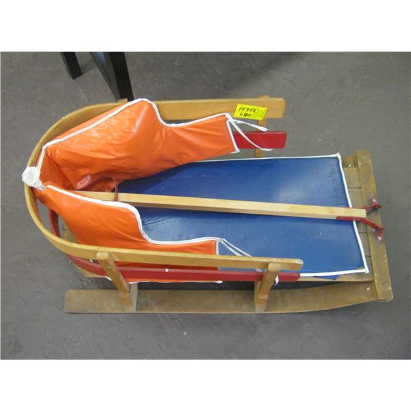 WOODEN SLED