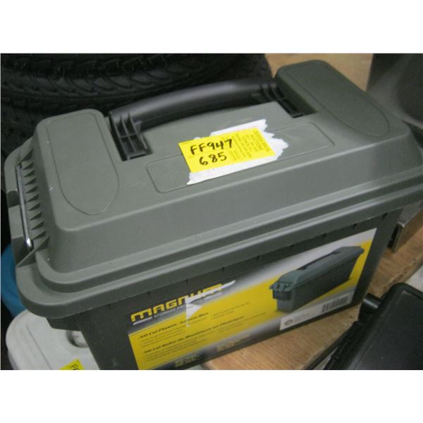 MAGNUM 50 CALIBER PLASTIC AMMO BOX