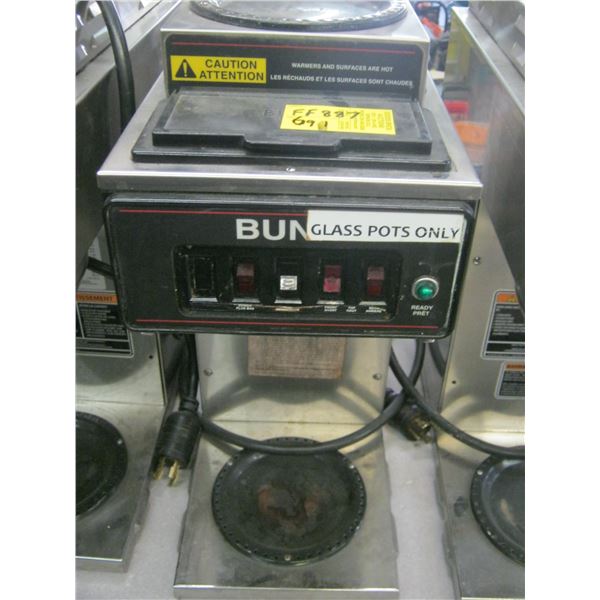 BUNN COFFEE MAKER, NO BASKET