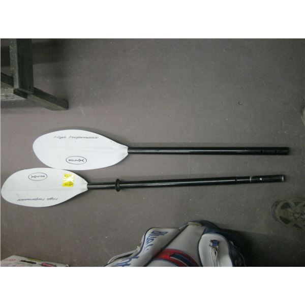PAIR OF EQUINOX BOAT PADDLES