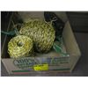 Image 1 : BOX OF ELECTRIC FENCE WIRE WITH ELECTRIC FENCE ENERGIZER