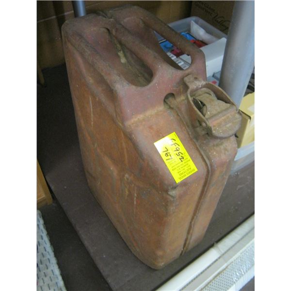 VINTAGE METAL GAS CAN