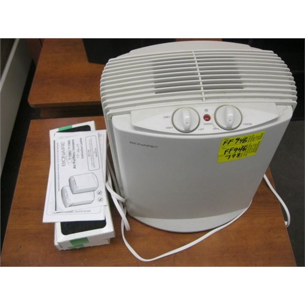 BIONAIR AIR PURIFIER WITH EXTRA FILTERS