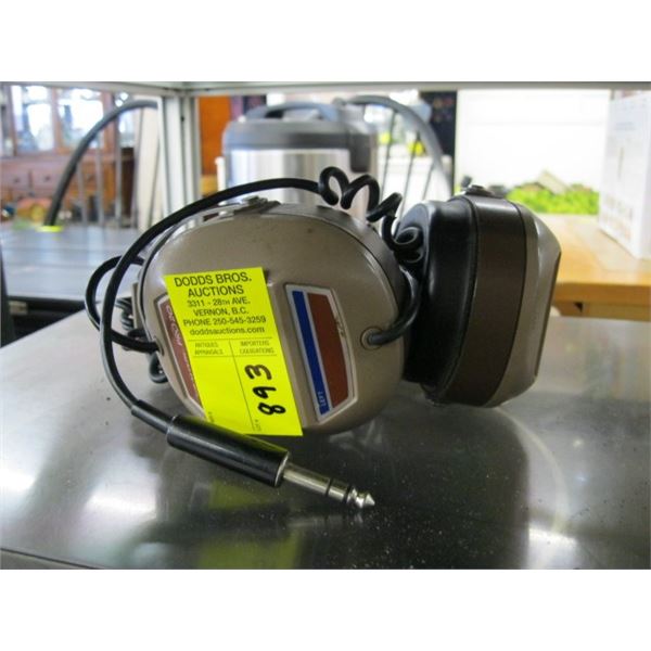 PAIR OF REALISTIC HEADPHONES