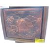 Image 2 : 2 FRAMED COPPER ART PICTURES