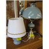 Image 1 : 1 LG. & 1 SMALL BLUE LAMPS