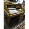 Image 1 : OAK ROLL TOP DESK
