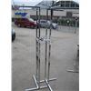 Image 1 : ADJUSTABLE CHROME CLOTHING RACK