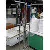 Image 1 : ADJUSTABLE CHROME CLOTHING RACK