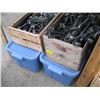 Image 1 : 2 BINS & 2 BOXES OF ASST. HANGERS