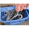 Image 2 : 2 BINS & 2 BOXES OF ASST. HANGERS