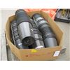 Image 1 : PALLET OF LG. BLACK PLANTERS