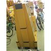 Image 2 : UPRIGHT GLASS DOORED DISPLAY CASE, NO KEY