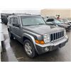 Image 2 : 2008 JEEP COMMANDER 4X4, 4DR SUV, GREY, VIN # 1J8HG48K48C154712