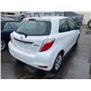 Image 3 : 2014 TOYOTA YARIS, 2DR HATCHBACK, WHITE, VIN # VNKJTUD33EA004592