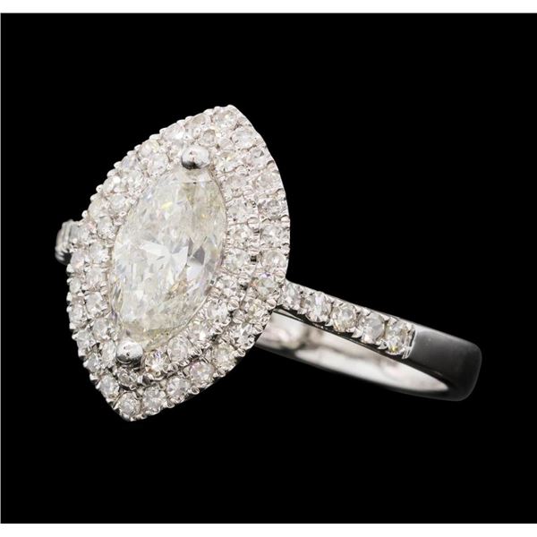 1.55 ctw Diamond Ring - 18KT White Gold