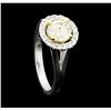 Image 4 : 1.25 ctw Diamond Ring - 14KT White And Yellow Gold