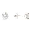 Image 2 : 2.11 ctw Diamond Earrings - 14KT White Gold