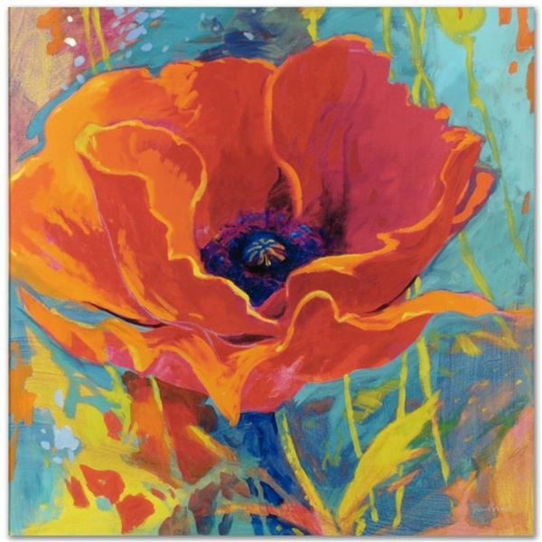 "Awakening on a Summer's Breeze" Limited Edition Giclee on Canvas by Simon Bull,