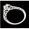 Image 3 : 0.79 ctw Diamond Ring - 14KT White Gold