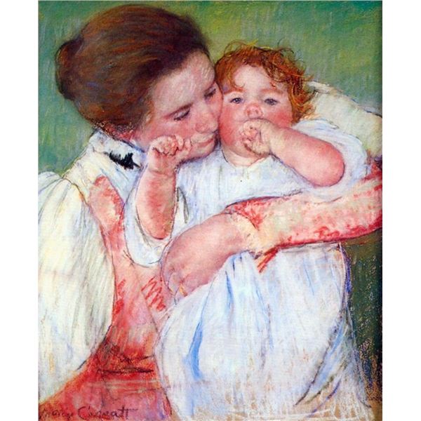 Mary Cassatt - Anne Klein, From The Mother Embraces  Casatt