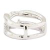 Image 3 : 0.70 ctw Diamond Ring Guard - 14KT White Gold