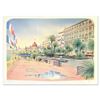 Image 1 : Rolf Rafflewski, "Nice" Limited Edition Lithograph, Numbered and Hand Signed.
