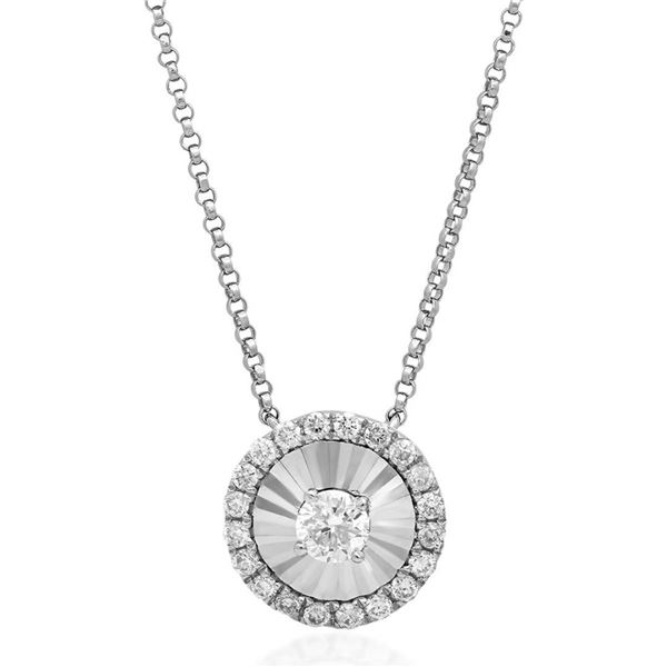 14k Gold 0.12CTW Diamond Necklace, (SI2/H)